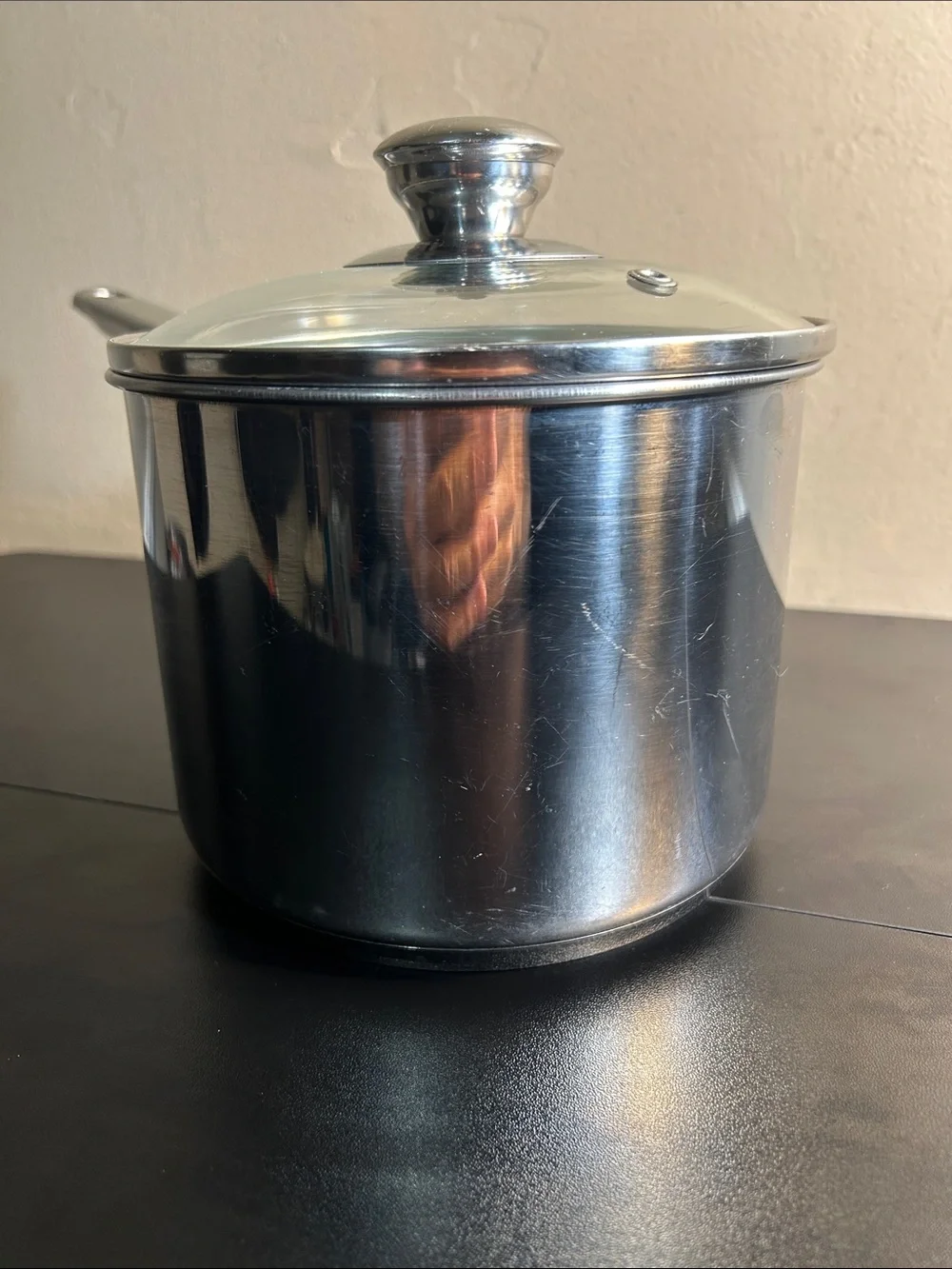 Tools of the Trade Stainless Steel Saucepan with Glass Lid - 2.5 Quart